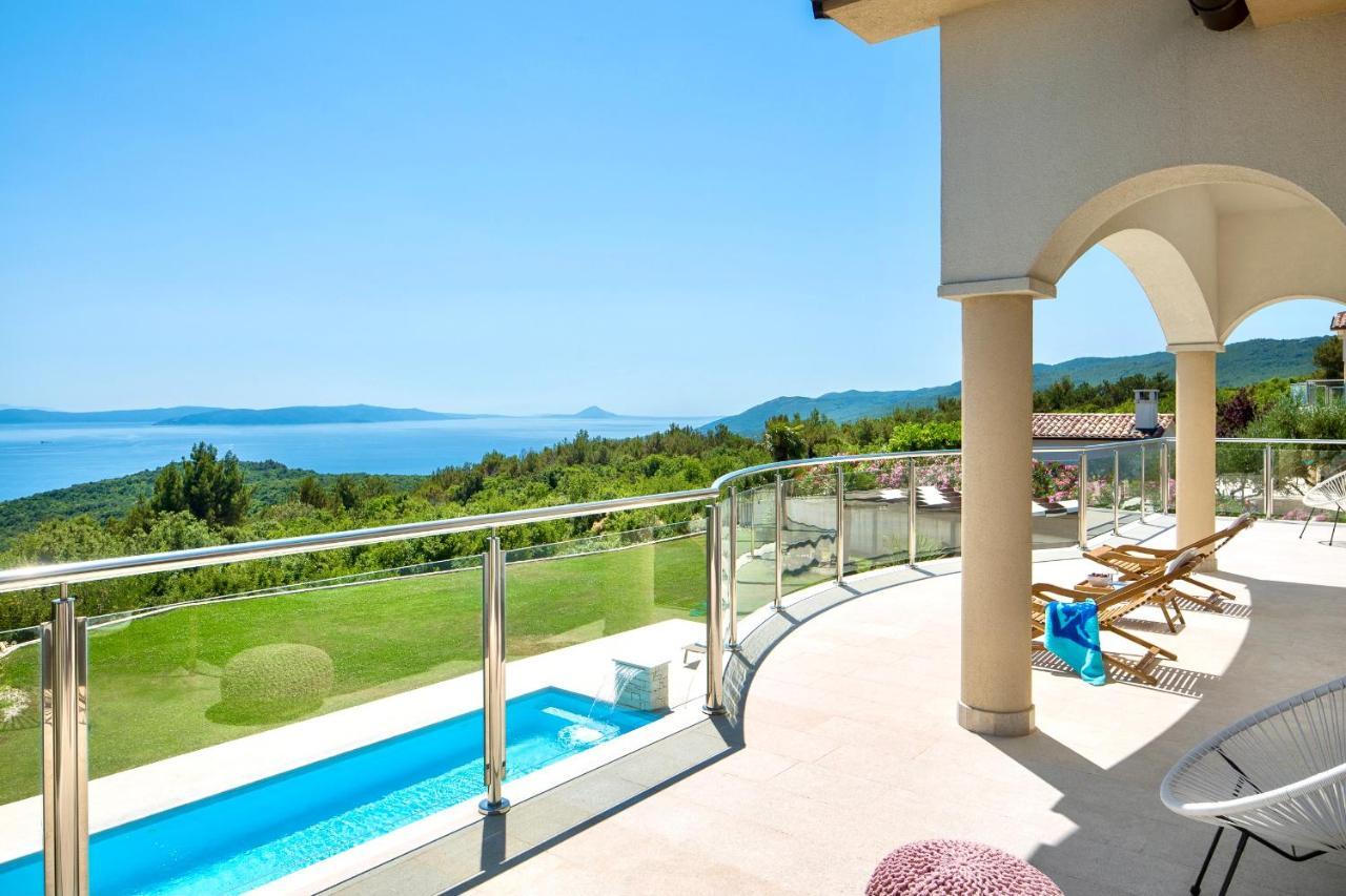 Luxury Panorama Vila With Amazing Seaview In Gondolici 7 Km From Rabac Лабин Экстерьер фото