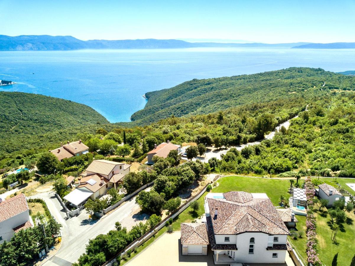 Luxury Panorama Vila With Amazing Seaview In Gondolici 7 Km From Rabac Лабин Экстерьер фото