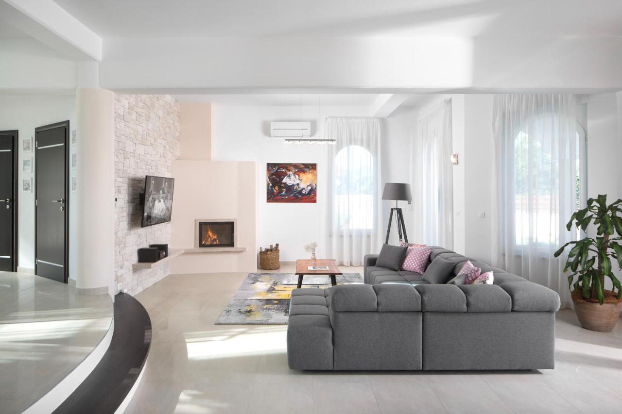 Luxury Panorama Vila With Amazing Seaview In Gondolici 7 Km From Rabac Лабин Экстерьер фото