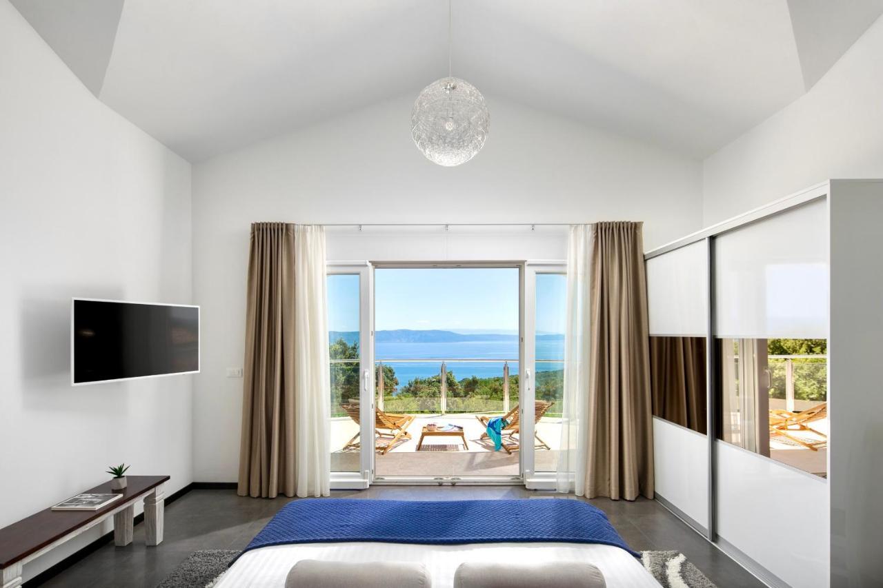 Luxury Panorama Vila With Amazing Seaview In Gondolici 7 Km From Rabac Лабин Экстерьер фото