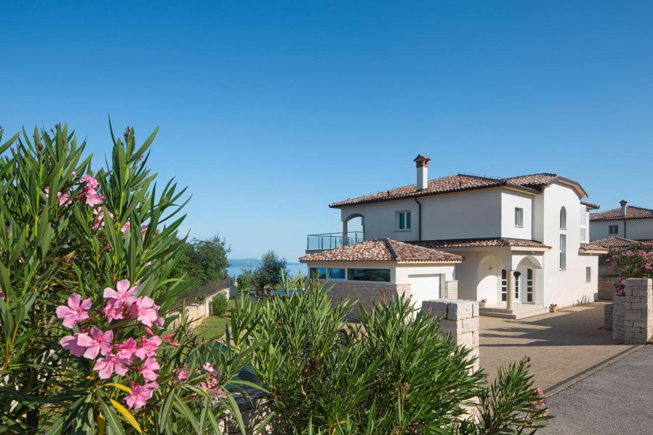 Luxury Panorama Vila With Amazing Seaview In Gondolici 7 Km From Rabac Лабин Экстерьер фото