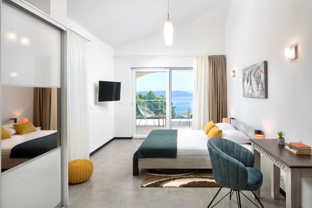 Luxury Panorama Vila With Amazing Seaview In Gondolici 7 Km From Rabac Лабин Экстерьер фото